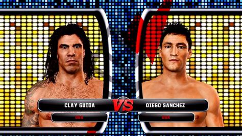 UFC Undisputed 3 Gameplay Diego Sanchez vs Clay Guida (Pride) - YouTube