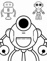 Free Printable Robot Coloring Pages For Kids And Adults sketch template