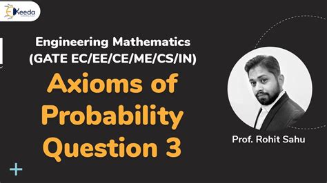 The 3rd Question Of Probability | What Are The Axioms? | GATE ...