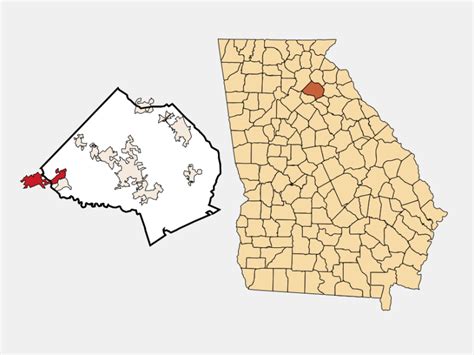 Braselton, GA - Geographic Facts & Maps - MapSof.net