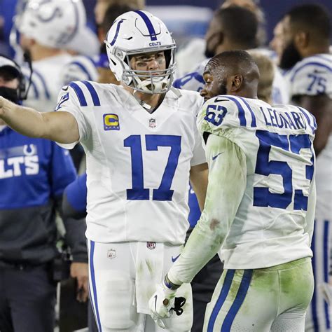 Colts' Darius Leonard: Philip Rivers' Retirement 'Definitely a Complete ...