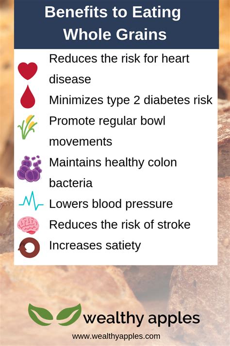 The Health Benefits Of Whole Grains Infographic Infog - vrogue.co