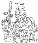 Team Of Halo ODST Coloring Page  Free Pages Online sketch template