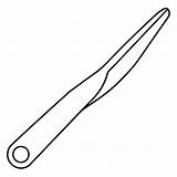 Premium Vector  Tweezers coloring Page Outline Book Line sketch template