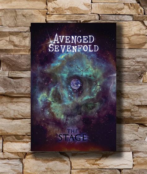 Avenged Sevenfold The Stage Album Home Decoration Poster Wall Canvas Art 14x21 16x24 24x36inch ...