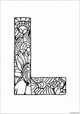 Letter L Coloring Pages Lovely Free  sketch template