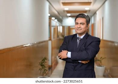 Indian Businessman Wearing Suit Giving Expression Stock Photo ...