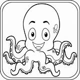 Fun Beautiful Octopus coloring Page  Download Print Or Color Online sketch template