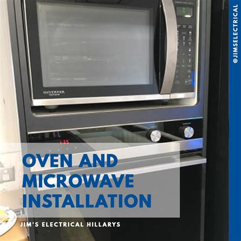 Oven and Microwave Installation