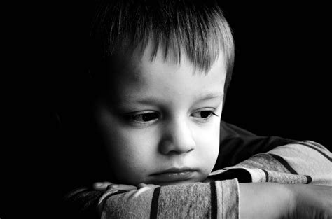 Sad Child - Portrait Free Stock Photo - Public Domain Pictures