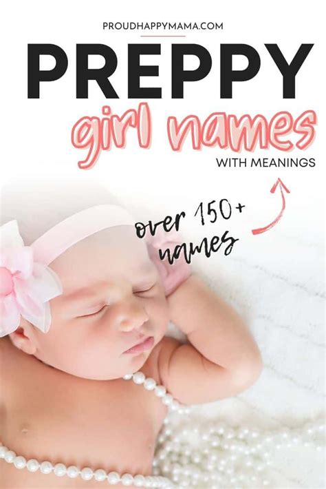 150+ Preppy Girl Names With Meanings (Unique & Stylish)