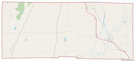 Map of Poinsett County, Arkansas