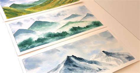 Simple Watercolor Mountain Tutorial for Beginners - My Art Aspirations