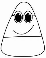 Candy Corn Coloring Pages  Free Printable For Kids sketch template