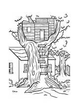Berenstain Bears Treehouse Coloring Page  Free Printable Coloring Pages sketch template