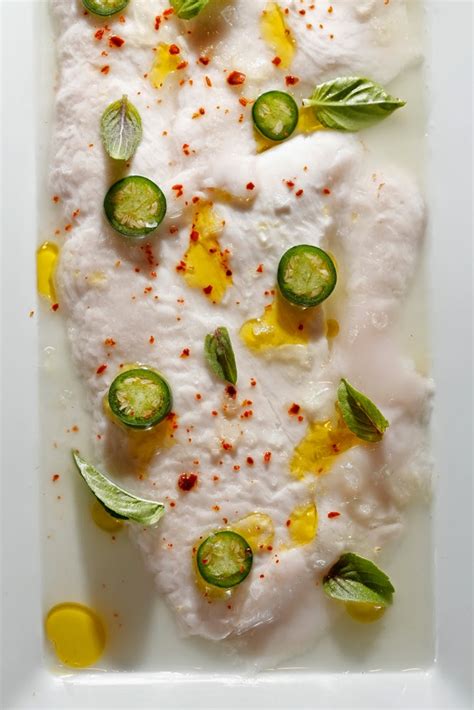 The Chubby Vegetarian: Young Coconut Meat Crudo with Lemon, Olive Oil ...