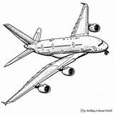 A380 Airplane Coloring Pages  Free & Printable sketch template