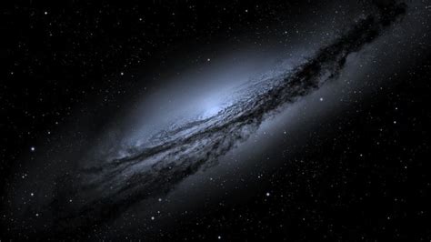 the andromidus galaxy is shown in this artist's rendering