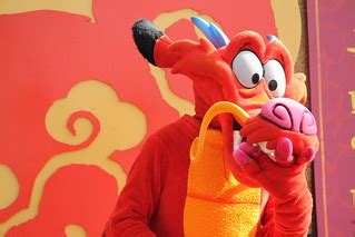 Mushu meeting guests | Taken on January 20, 2012 at the Happ… | Flickr
