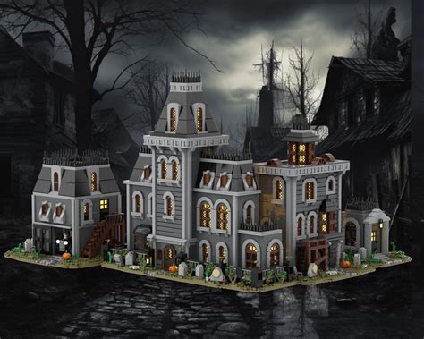 LEGO MOC Wednesday Addams Family houses Bundle by Bullbrick_store | Rebrickable - Build with LEGO