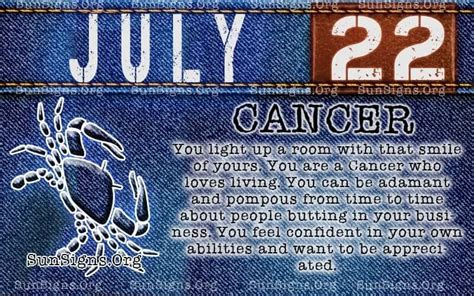 July 22 Zodiac Horoscope Birthday Personality - SunSigns.Org