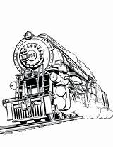 Train Coloring Pages For Adults  Drawing sketch template