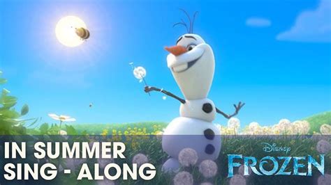 FROZEN | "In Summer" - Sing-a-long with Olaf | Official Disney UK Chords - Chordify