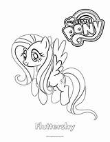My Little Pony Coloring Pages Fluttershy With Animals sketch template