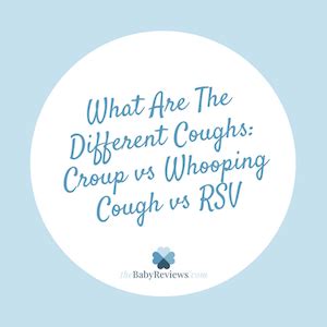 What Are The Different Coughs: Croup vs Whooping Cough vs RSV