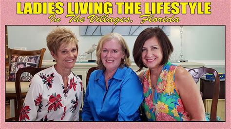 Ladies Living The Lifestyle... In The Villages, Florida - YouTube