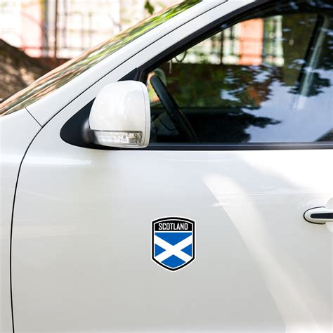 Scotland Flag Emblem Stickers Scottish Pride, Heritage, and Tradition ...