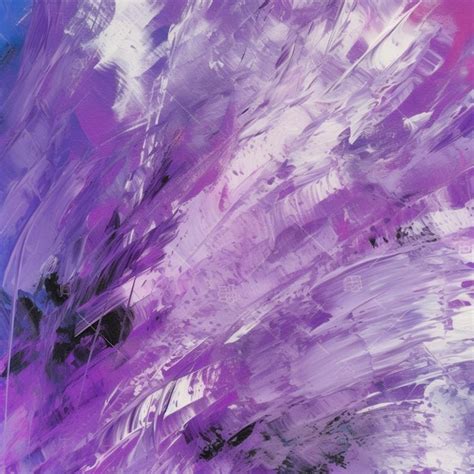 Premium AI Image | A painting of purple and blue paint with the word love on it.