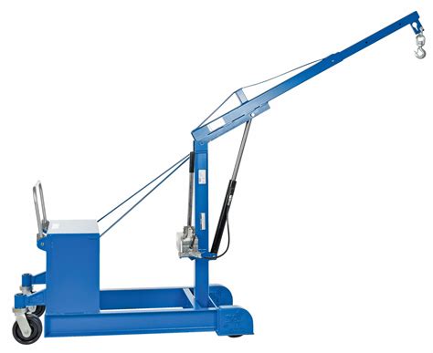 VESTIL Mobile Floor Crane, Counter Balanced, 500 lb Capacity (Lb.), 62 ...