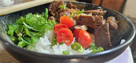 Steak rice bowl : r/culinary