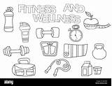 Exercise Physical Activity Coloring Pages sketch template
