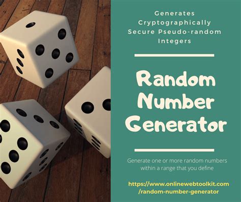 Random Number Generator | Cryptographically Secure Pseudo-Random Integers Generator