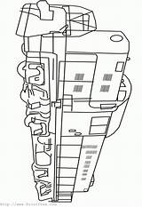 Real Bnsf Train Pages Coloring Pages sketch template