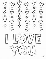 Love & I You Coloring Pages  FREE Printables Printabulls sketch template