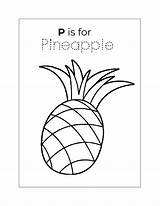 Pineapple Coloring Pages – Printable FREE sketch template