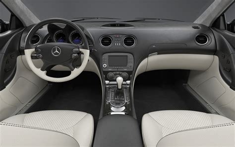 mercedes sl500 interior benz 3d obj