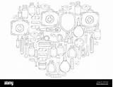 Doctor Tools Coloring Pages Sketch Page sketch template