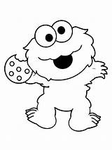 Cookie Monster coloring Pages  ColoringLib sketch template