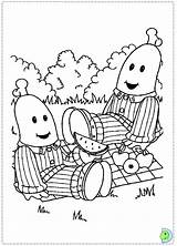 Bananas in Pyjamas coloring Pages sketch template