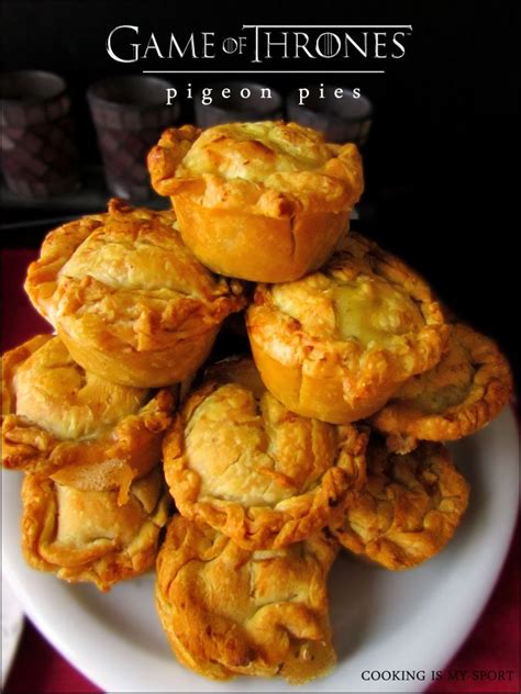 Pigeon {Chicken} Pies – Cooking Is My Sport | Cooking, Food, Game of thrones food