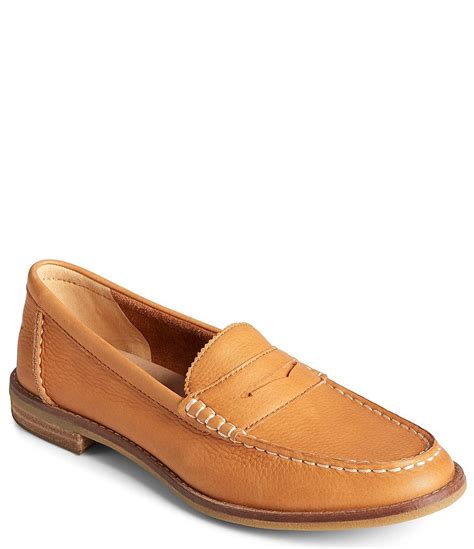 Sperry Women's Seaport Penny Leather Loafers | Dillard's