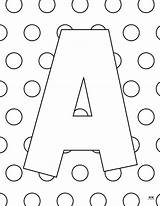 Lowercase Alphabet Coloring Page sketch template