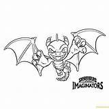 Skylanders Imaginators  Spyro Coloring Page Free Printable sketch template