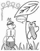 Picnic And Ants Coloring Pages  Nation sketch template