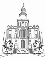 Free Printable Lds Temple Coloring Pages  Templates sketch template