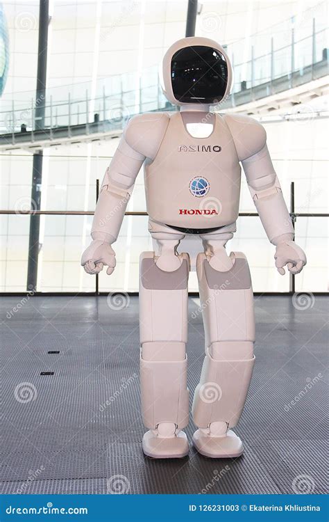 Tokyo, Japan - July 2, 2018 ASIMO Robot - the Famous Android from Honda ...